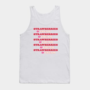 STRAWBERRIES & CREAM Tank Top